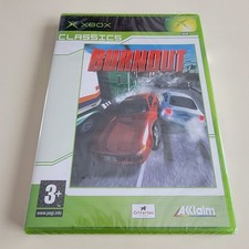 Burnout Xbox Original PAL CLASSICS/ New Sealed