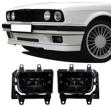 Nebelscheinwerfer SET Klarglas smoke Links+Rechts Passend für BMW E30 85-93
