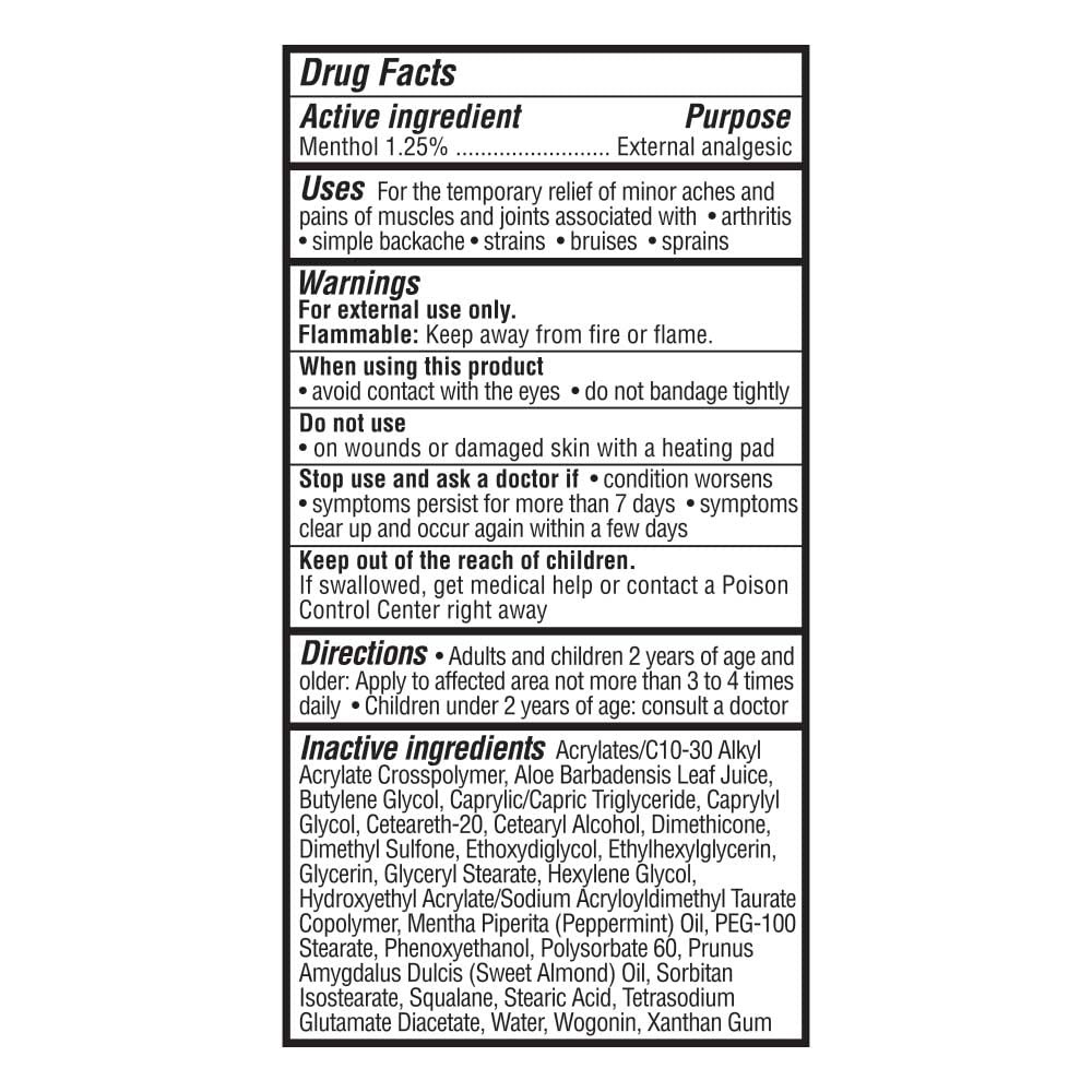 Pain Relief Cream, 4 oz – Arthritis Pain Relief Cream for Hand, Knee, Foot an...