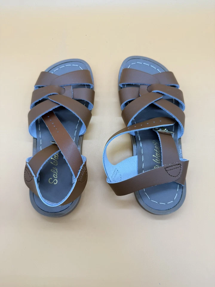 Sandalias de agua salada Sun San - Niñas/Mujeres - Tostadas/Marrones - Talla US 12 - #885 Foto 3 de 4