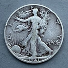 1941 S  Walking Liberty Half Dollar - US 90% Silver Coin