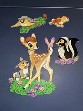 Disney Bambi Nursery Wall Hangings Set Multicolor - Bambi Thumper Flower