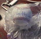 Aaron Judge Signed Yankees Rookie HR Record Baseball with Fanatics Authenticity