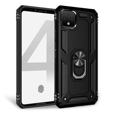 Google Pixel 4 XL Handyhülle Outdoor NALIA Case Cover 360° Ring robust