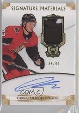2019 Upper Deck The Cup Signature Materials 88/99 Thomas Chabot #SP-TC Auto 1es