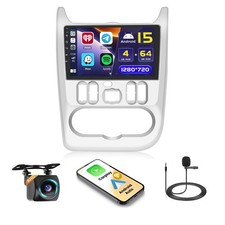 4+64gb Android 15 Autoradio per Renault Logan 1 Sandero 2009-2015 Largus - Miniatura 1