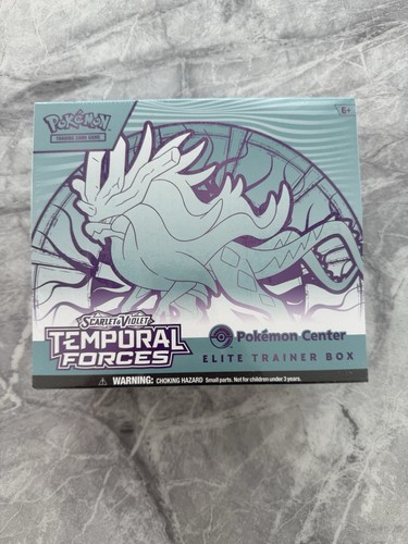 Temporal Forces Pokemon Center Elite Trainer Box ETB Sealed (Walking Wake)