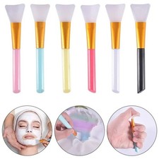 Silicone Face Mask Brush - Pastel Facial Applicator Tools Makeup Mud Mixing Skin