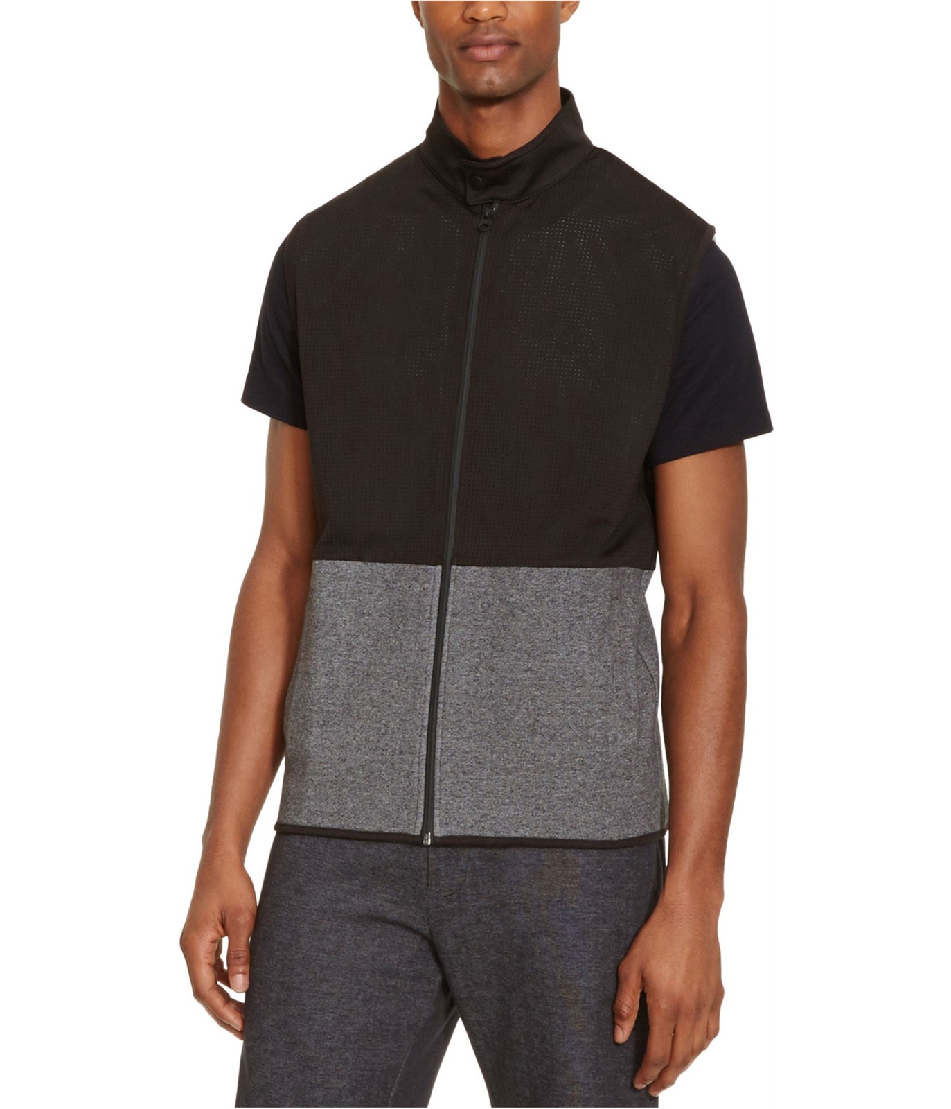 Мужской вязаный жилет из сетчатого материала Kenneth Cole 5090₽