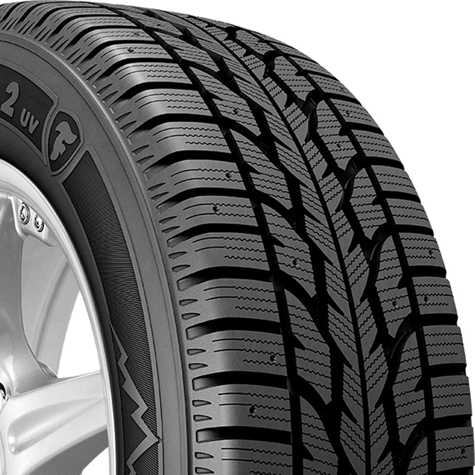 4 Tires Firestone Winterforce 2 UV 255/65R17 110S Winter Snow - Imagem 2 de 4
