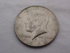 1968 D U.S. Silver Kennedy Half Dollar CP-17