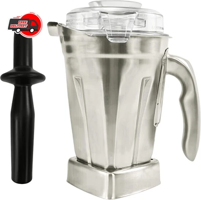 Stainless Steel Container 48oz,Replace for Vitamix 5000 5200 6300 6500 7500...