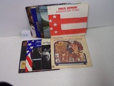 1970's Rock Lot of 10 - 45 RPM Records with Picture Sleeves