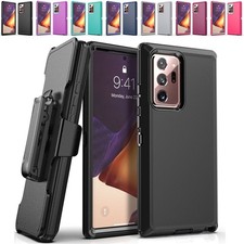 For Samsung Galaxy Note 20 / 20 Ultra 5G Case Hybrid Cover / Holster Belt Clip