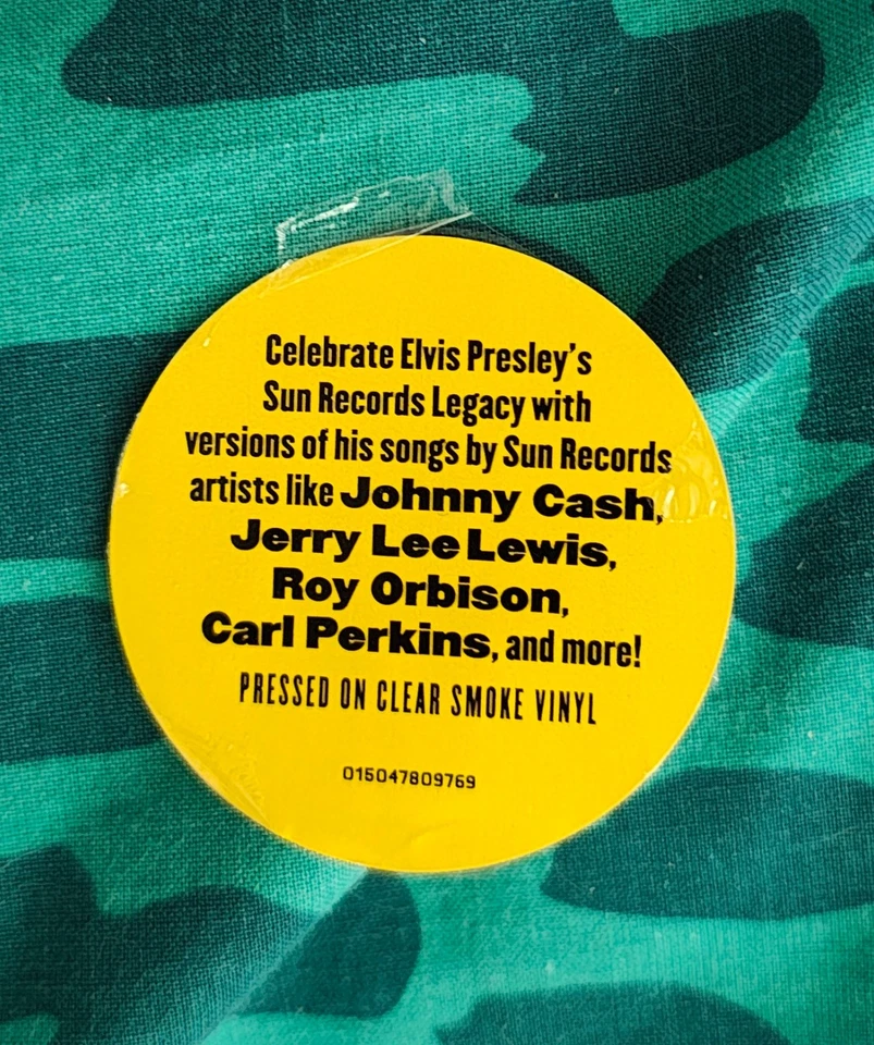 Sun Records Sings Elvis Presley LP, coloured vinyl, C Perkins, J Cash, J L Lewis - Image 3 of 4