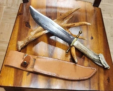 🇺🇸 KINFOLKS INC V44SURVIVAL FIGHTING BOWIE 1940’S CUSTOM TROPHY CROWNSTAG🇺🇸 