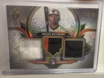 2024 Topps Triple Threads #RTR-JWE Jordan Westburg RC Team Relics #/36