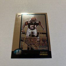1998 Bowman Chrome - Takeo Spikes #4 (RC)