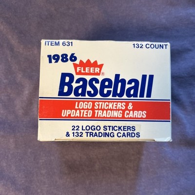 1986 Fleer Baseball Update Factory Set 132 Cards Bonds,Canseco RC.  SEALED!!
