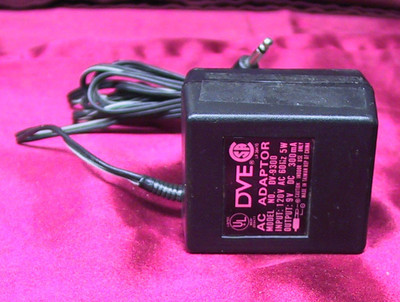 AC Adapter Power Supply For MEGO 2XL Talking Robot 8 Track Tape Cord