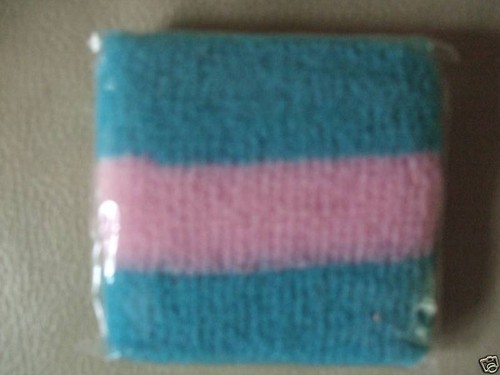 Pair of NEW Striped Wrist/Sweat Bands - Picture 3 of 10