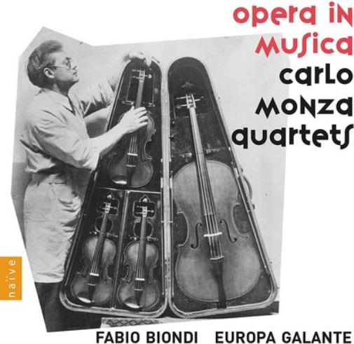 Europa Galante Carlo Monza: Quartets (CD) Album