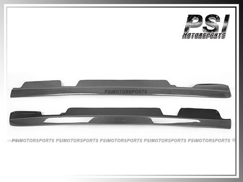 Carbon Fiber Side Skirts Lip For 2005-2013 Chevrolet Chevy Corvette C6 Z06 ZR1 - Picture 2 of 2