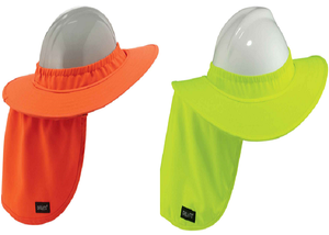 hard hat brim with shade