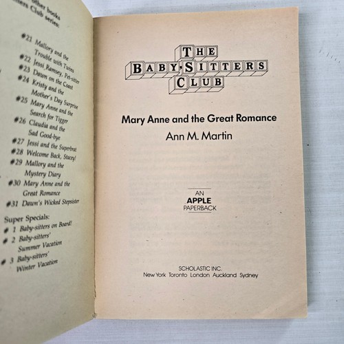 The Baby-Sitters Club Ann M Martin PB Books Choose Your Title - Select & Save - Picture 87 of 177