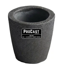 #1 KG Clay Graphite Foundry Crucible Melting Furnace Refining