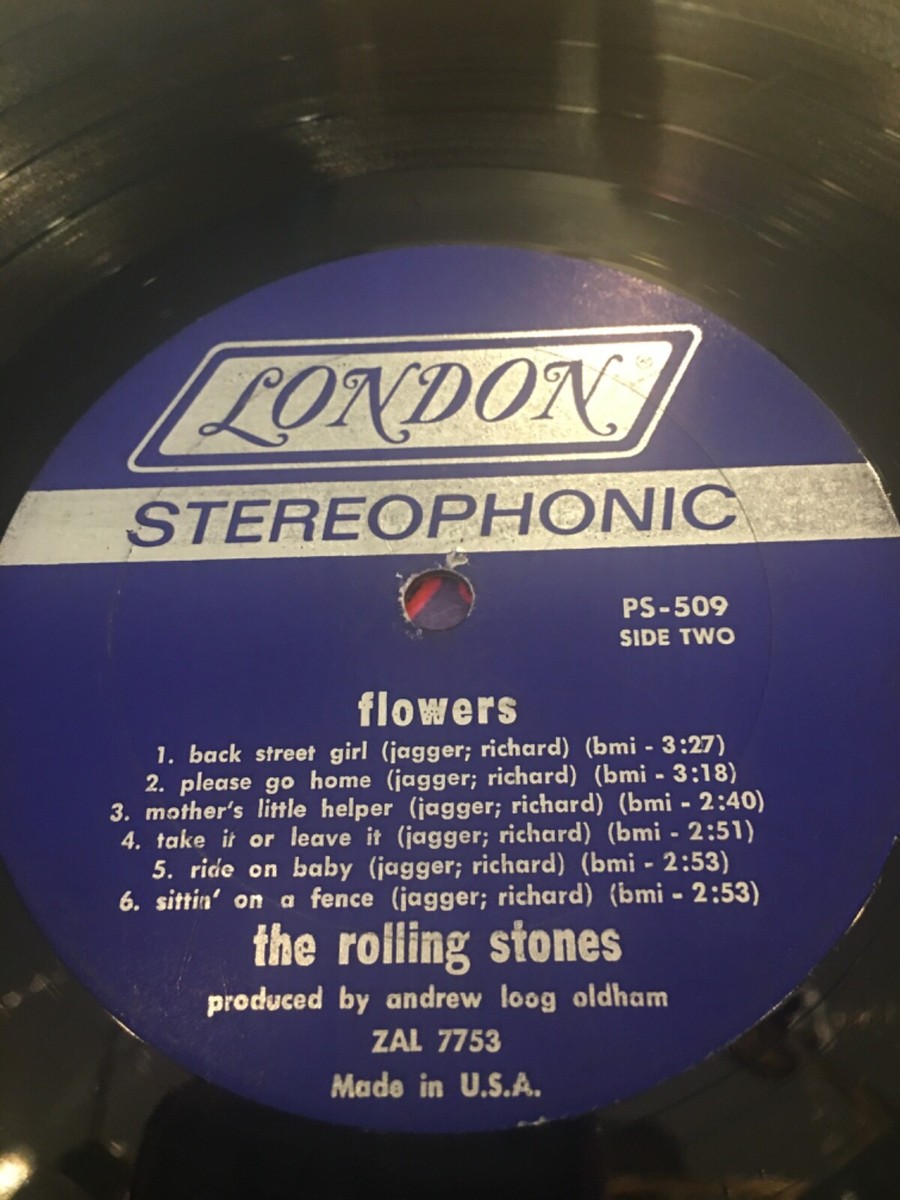 Vintage* The Rolling Stones -Flowers-Vinyl Album Original 1967 | eBay