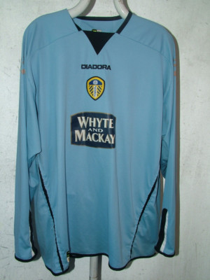 2004 2005 Original Leeds United Diadora 21 Derry L Fußballtrikot XXL 54 Zoll Ch