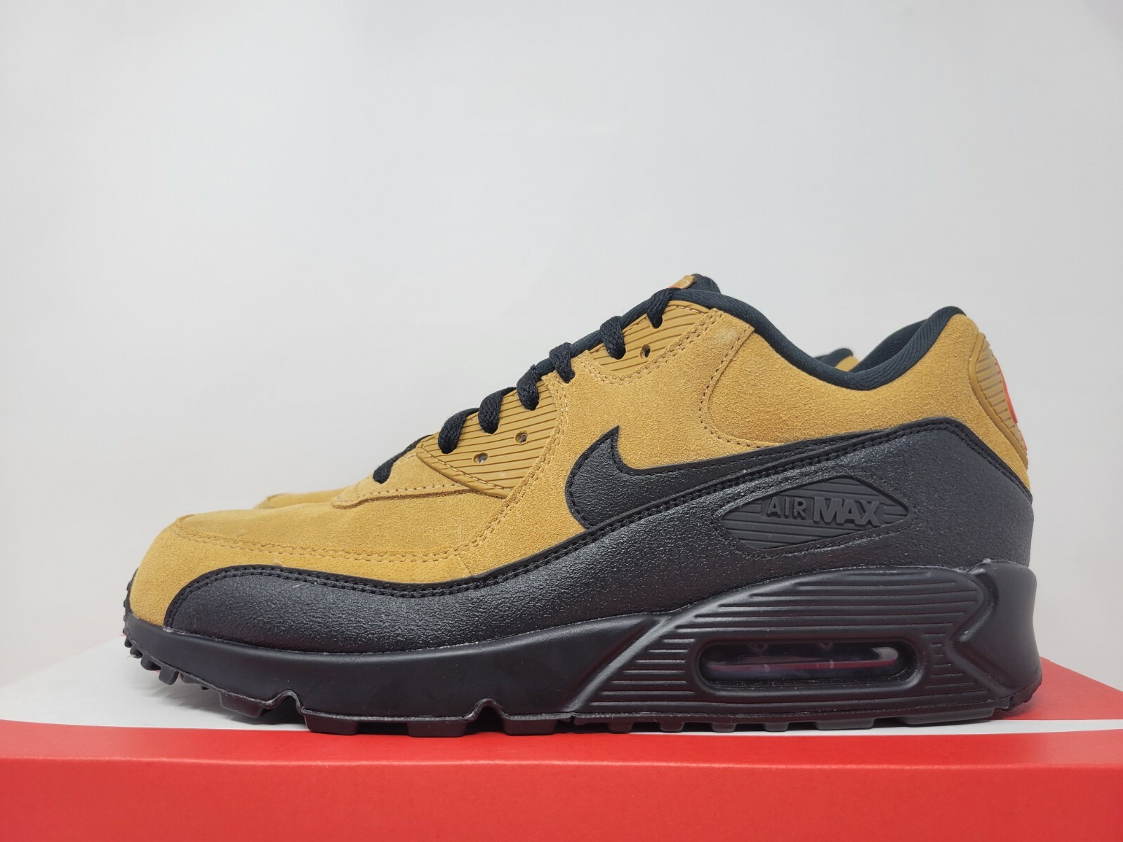Size 7 - Nike Air Max 90 Wheat Black 