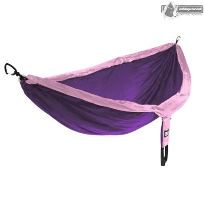 ENO DoubleNest Hängematte Lavender/Violet Elegant & Komfortabel Doppelhängem