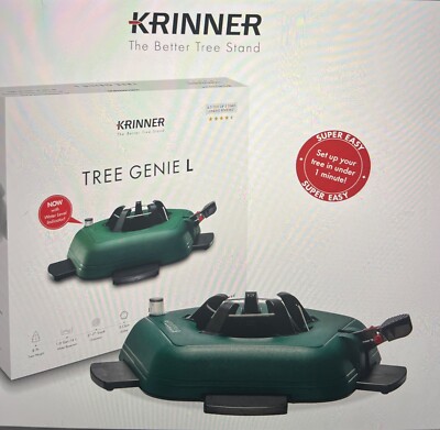Krinner Tree Genie Christmas Tree Stand with Foot Pedal - 94710