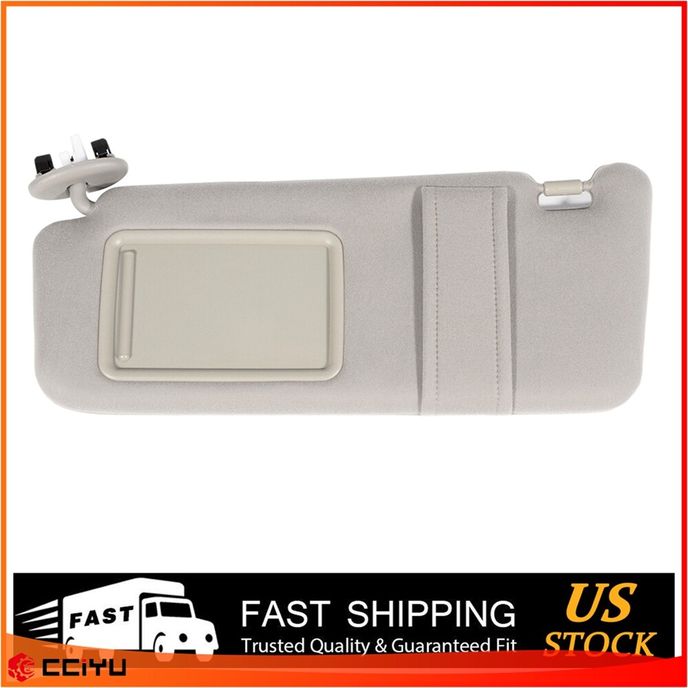 Car Sun Visor Front Left Driver Sunshade Shield For Toyota Venza w/ Sunroof 2009
