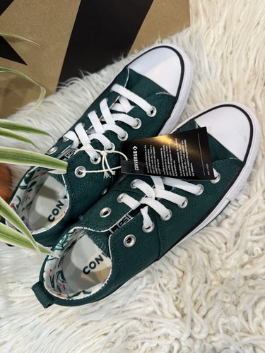 Tela donna nuova🌿Converse Chuck Taylor All Star Madison taglia 8 verde - Foto 5 di 9