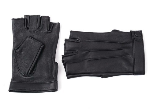 Women Half Finger Cycling, Outdoor Sports soft Sheep Leather Gloves - Picture 29 of 41