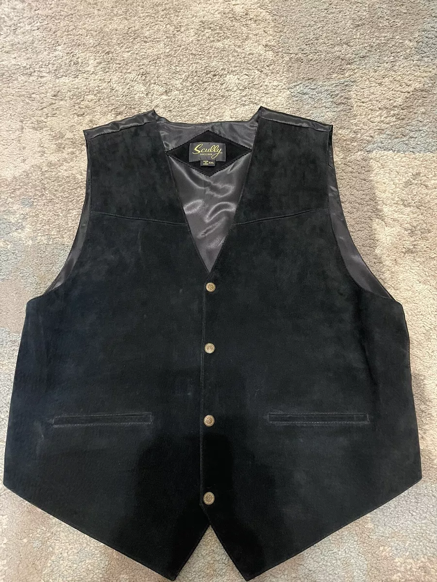 Scully western vest sale