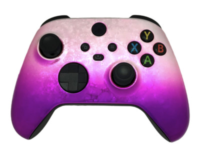 Custom Microsoft Xbox Series X / S Controller - Glossy Ice Flake Magenta