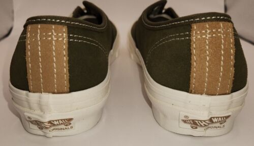 Vans Vault OG Authentic L Suede Olive Men's shoes Rare - Picture 4 of 29