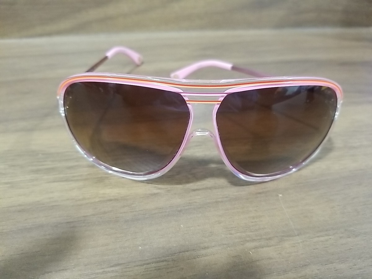 Michael Kors Aviator Sunglasses & Case with Pink and Orange Lenses Michael Kors MK5007 Hvar L (59 - 14) with Grey lenses and  main image 4