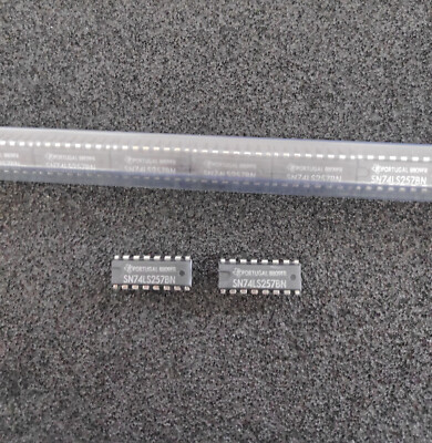 8 Stück/pcs - SN74LS257BN - DIP16 - TI - Quad 2 Input Multiplexer 74LS257