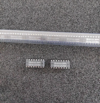 8 Stück/pcs - SN74LS257BN - DIP16 - TI - Quad 2 Input Multiplexer 74LS257 - Bild 1 von 2