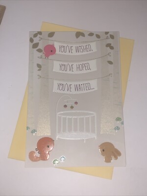 Hallmark Adoption Card: You ve Wished Hoped Waited & Now The Dream s Come True
