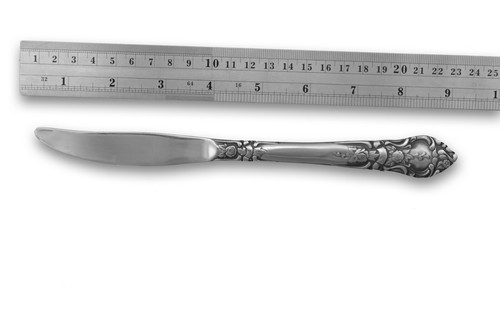 National Stainless Rose and Leaf Your Choice Stainless Flatware Floral Pattern - Picture 3 of 13