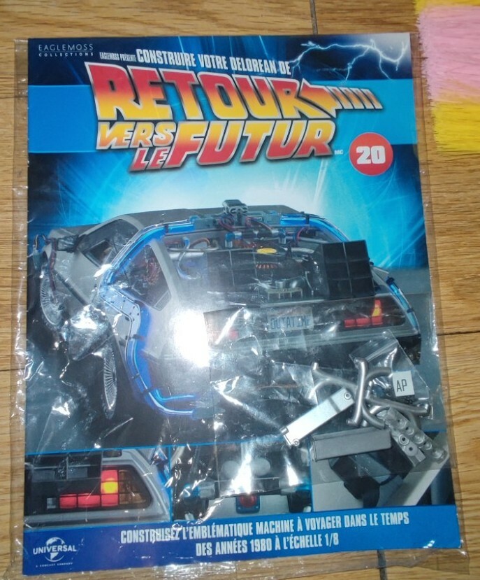 Delorean 1/8 Eaglemoss 20 collector Retour vers le Futur en métal