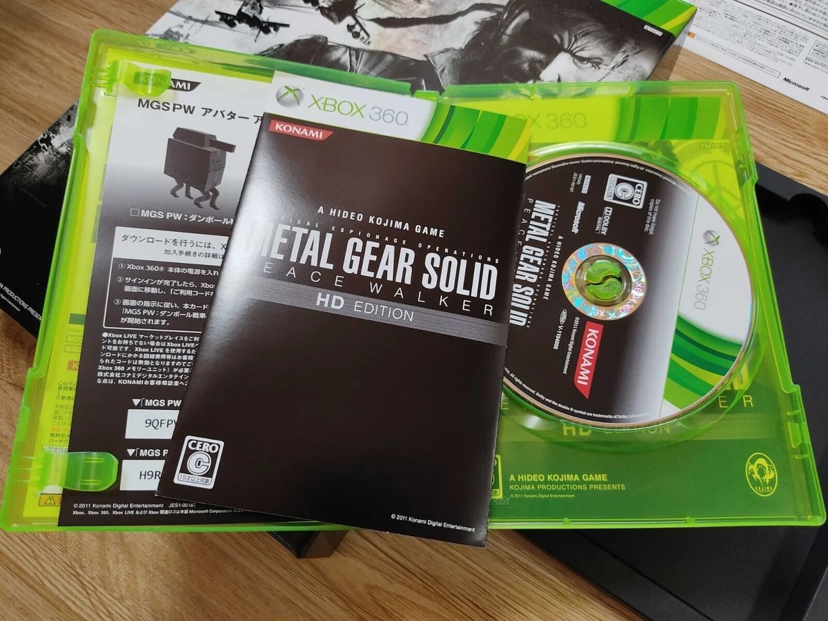 Xbox360] Metal Gear Solid Peace Walker HD Edition Special Package