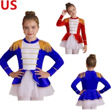 Kids Girls Christmas Party Princess Ballet Dress Up Xmas Velvet Tutu Skirts