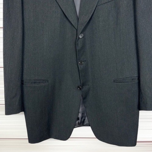 Giacca tuta blazer Canali Milano Loro Piana grigio lana Italia 54 L US 44 L - Foto 5 di 14